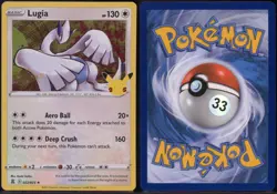 Lugia 022/025 Rare Celebrations Pokemon NM - Image 1