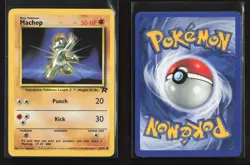 Machop 59/82 Common Team Rocket Pokemon HP - Image 1