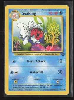 Seaking 46/64 Uncommon Jungle Pokemon NM Pack Fresh - Image 2