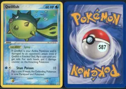 Qwilfish 27/109 Rare Team Rocket Returns Pokemon NM - Image 1