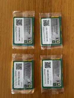 4 x Pokemon TCG Ascended Heroes ETB N’s Zekrom 031 Black Star Promo SEALED - Image 2
