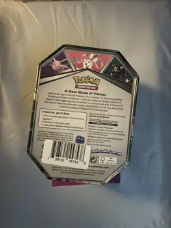 Pokemon TCG: Spring Summer V Heroes Tin - Espeon V - 4 Packs Brand NEW Sealed - Image 2