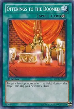 OFFERINGS TO THE DOOMED (Various Sets) - YuGiOh Common Various Ed. Spell - Image 1