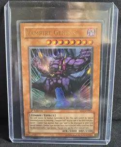 Yugioh! Vampire Genesis SD2-EN001 1st Edition NM-VLP - Image 1