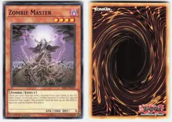 Zombie Master SR07-EN010 Yu-Gi-Oh 1st Edition Lightly Played - Image 1
