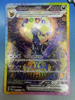 Umbreon ex 161/131 Prismatic Evolutions Special Illustration Rare Pokemon Card - Image 1