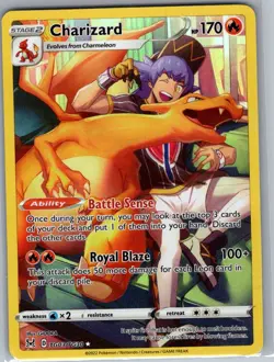 Charizard TG03/TG30 SWSH11: Lost Origin Trainer Gallery - Pokemon Card - NM - Image 1