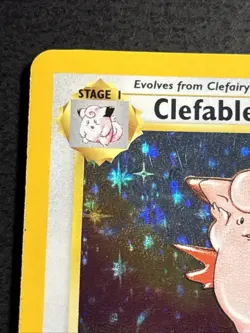 Clefable 1/64 Pokemon TCG Jungle Holo Foil Rare Card Lightly Played LP- - Image 2