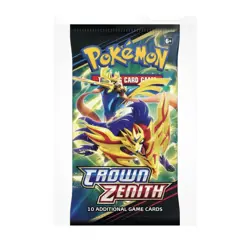Pokemon Crown Zenith Booster Pack 10 Cards English - Image 1