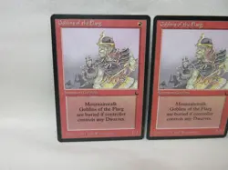 GOBLINS OF THE FLARG X3 MAGIC THE GATHERING THE DARK 1994 VINTAGE MTG CARD #420 - Image 4