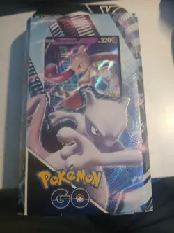 Pokemon GO Mewtwo V Battle Deck TCG Cards Sealed Pokemon Cards New - Image 1