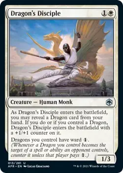 NM - Dragon's Disciple [AFR - 13] Adventures in the Forgotten Realms - Image 1