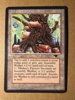 Mishra’s Factory – MTG [Antiquities] – Lightly Played - Image 1