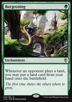 MTG BURGEONING EXC - GERMOGLIARE - CMD2016 - MAGIC - Image 1