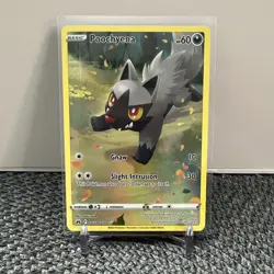 Pokemon Poochyena GG33/GG70 Crown Zenith Galarian Gallery Ultra Rare Holo 60 HP - Image 1