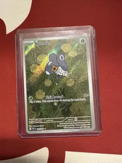 Pokemon Nymble 096/094 Illustration Rare Holo – Phantasmal Flames – NM/M - Image 1