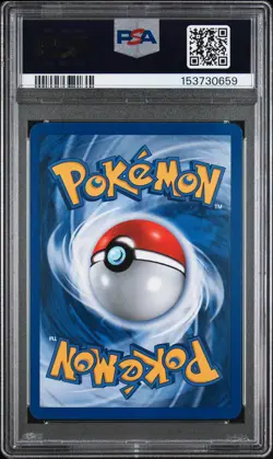 POKEMON TYPHLOSION HOLO 17/111 NEO GENESIS 1ST EDITION 2000 PSA 8 BLACK DOT ERR - Image 2