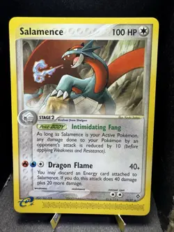 Pokemon TCG EX Dragon Salamence 19/97 Non Holo Rare E-Reader LP/NM - Image 1