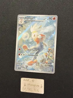 Pokemon Stellar Crown - Raboot - 147/142 - Illustration Art Rare - M/NM￼ - Image 4