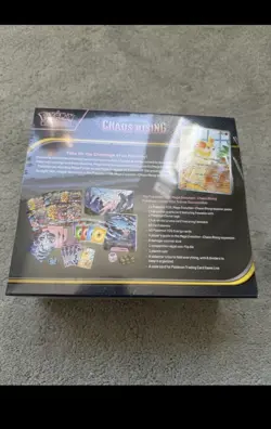 Chaos Rising POKEMON CENTER Elite Trainer Box ETB - SEALED - Image 4