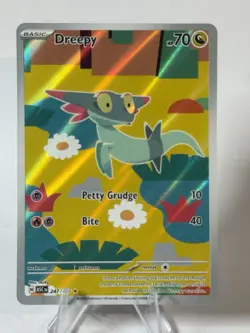 Pokemon Dreepy Illustration Rare 247/191 Surging Sparks IR Near Mint - Image 1