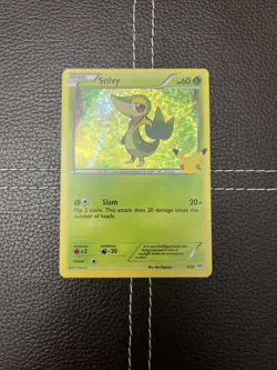 Pokemon TCG - Snivy - 5/25 - McDonald's 25th Anniversary Promos - LP Holo (2021) - Image 1