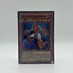 YuGiOh! Machina Gearframe SDMM-EN002 Super Rare 1st Ed NM - Image 1