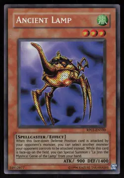 Ancient Lamp RP01-EN100 Secret Rare ORIGINAL YU-GI-OH - Image 1