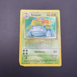 Pokemon TCG Venusaur Base Set 15/102 Holo Unlimited Holo Rare - USA Seller - Image 1