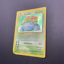 Pokemon TCG Venusaur Base Set 15/102 Holo Unlimited Holo Rare - USA Seller - Image 3