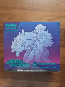 Pokemon Center Elite Trainer Box ETB PC Pokemon TCG Journey Together In Hand - Image 1