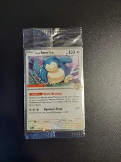 Pokemon TCG Hop's Snorlax Gamestop Promo 117/159 Sealed - Journey Together NM - Image 1