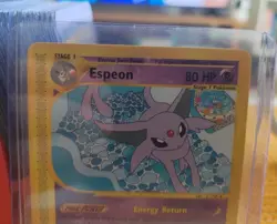 Espeon 11/147 Non-Holo Rare Aquapolis Pokemon TCG NM Mint Condition 2003 Vintage - Image 2