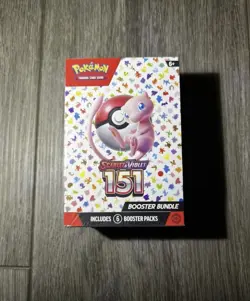 Pokemon Scarlet & Violet 151 Booster Bundle 1-Box English 2023 Mew - Image 1