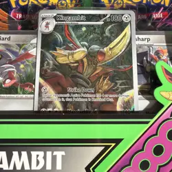 Pokemon Shrouded Fable Kingambit Illustration Collection Box 4 Booster Packs NEW - Image 2
