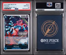 2023 ONE PIECE JUDGE PACK VOLUME 2 #077 PERONA - PSA 10 - Image 3
