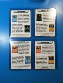Destined Rivals Build And Battle Prerelease Trainer Tip Card Complete Set - Image 3