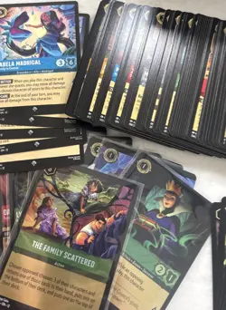 LORCANA Bulk Cards Lot Wilds Unknown Commons Foils Rare TCG NM Disney (125) - Image 2