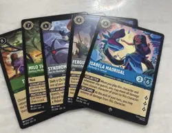 LORCANA Bulk Cards Lot Wilds Unknown Commons Foils Rare TCG NM Disney (125) - Image 5
