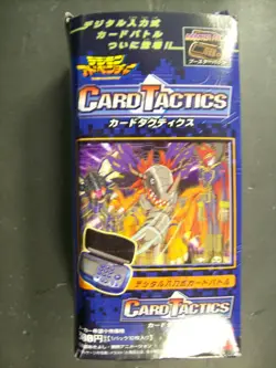 Japan Digimon Trading Card Tactics 1 NEW Box of 15 Booster Packs - Image 1