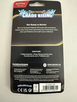 Pokemon TCG Chaos Rising Checklane Single Pack Blister Pawmi/Pawmo/Pawmot - Image 2