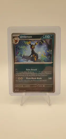 Umbreon 130/197 2023 Pokemon TCG Obsidian Flames Reverse Holo Uncommon NM - Image 1