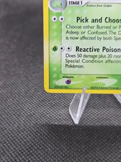 Swalot (Reverse Holo) 11/100 Pokemon Crystal Guardians - LP - Image 5