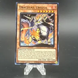 Yu-Gi-Oh! Dracotail Urgula 1st Ed. JUSH-EN004 Super Rare NM/LP - Image 1