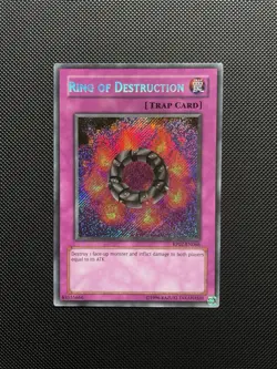 Yugioh Ring Of Destruction RP02-EN066 Secret Rare Original 2009 Print VLP/LP - Image 1