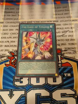The Gaze of Timaeus-MZMU-EN013-Secret Rare-1st Edition-Yugioh! - Image 1