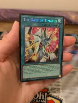 The Gaze of Timaeus-MZMU-EN013-Secret Rare-1st Edition-Yugioh! - Image 2