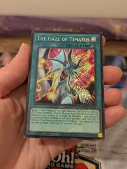 The Gaze of Timaeus-MZMU-EN013-Secret Rare-1st Edition-Yugioh! - Image 4