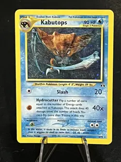 2001 Pokemon Kabutops 6/75 Neo Discovery Holo 630P - Image 1