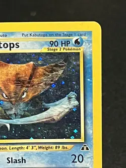2001 Pokemon Kabutops 6/75 Neo Discovery Holo 630P - Image 3
